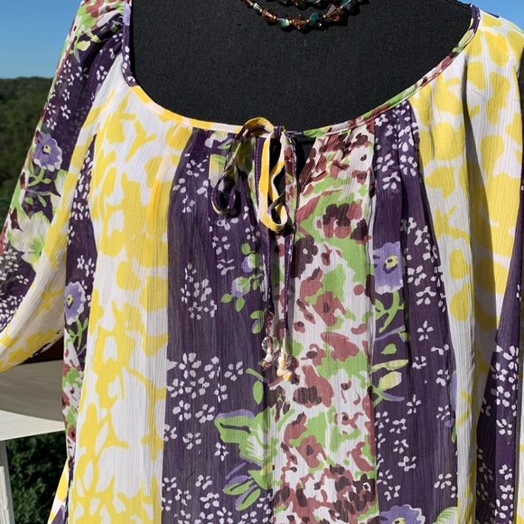 Elementz Women Floral Blouse size 2X - Picture 2 of 13